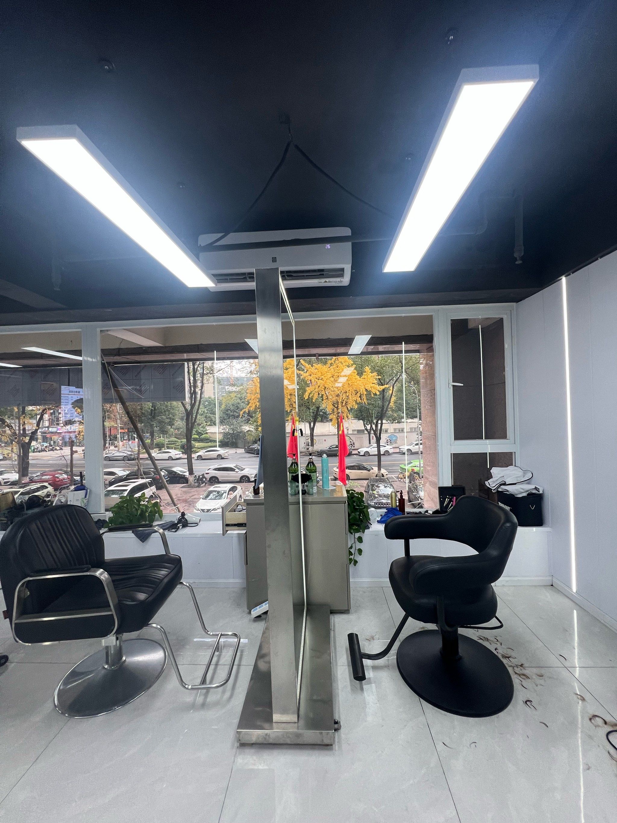 可以看到银杏的发廊