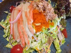 蟹籽蔬菜沙拉-正宗齐齐哈尔烤肉·齐牛哥鲜切炭火烤肉(杭州总店)