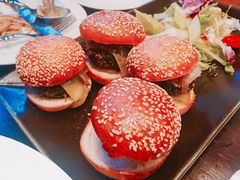 牛肉迷你汉堡-bluefrog蓝蛙(皇庭广场店)