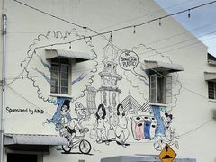 -槟城街头艺术街区