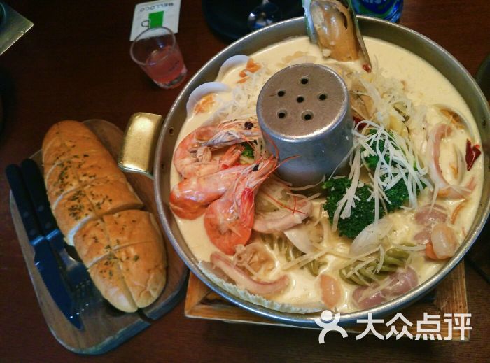 belloco倍乐创意韩国料理(静安店)海鲜奶油火锅图片 - 第3218张