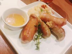 黑胡椒德式香肠配土豆泥-熊猫精酿啤酒厨房(1912店)