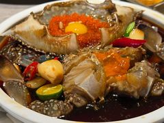 -草家酱蟹炭火烤肉店(珲春南路一店)