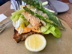 炸海鲈鱼三明治-BOR Eatery(安福路店)