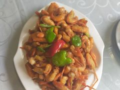 爆炒野生河虾-香乡美食府特色肥西老母鸡(三河古镇店)