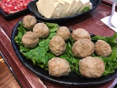手工熟牛肉丸-八宝牛潮汕鲜牛肉火锅(净月店)