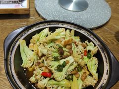 干锅有机花菜-三合园水饺·青岛菜(五四广场店)