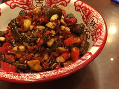 炒黄鳝-传统菜农庄(皇姑路店)