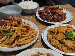 干煸藕丝-静一餐厅·湖北菜(前门创始店)