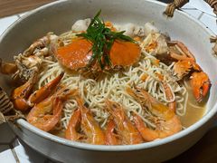 膏蟹拌面-十面欢腾·海鲜面·台式Bistro(长乐路店)