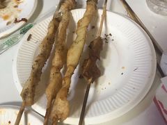 -老红桥炸灌肠牛肚锅烧烤(定福庄店)