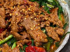 韭菜烤牛肉-朱家小厨(红塔西路店)