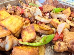 炕锅羊排-老钟家烤羊排·敦伊阁清真餐厅胡羊焖饼