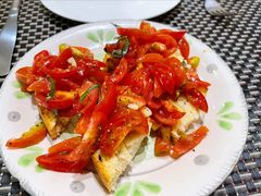 番茄紫苏香蒜面包-后厨意餐La Cucina(外交公寓店)