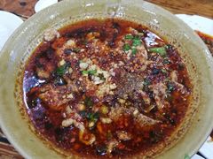 水煮肉片-雨田饭店