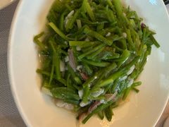 盐泥肉芋头炒洱海海菜-云腾食府·云南菜