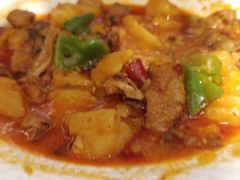 沙湾大盘鸡-西域盛宴烧烤新疆菜清真餐厅(古美店)