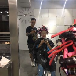 -I+造型烫发染发