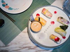 漫步花开彩虹卷-蜜桃花开·中西融合菜E&W(南长街店)