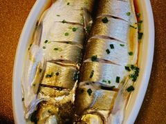 太湖清蒸白鱼-呼吸森林·生态农庄农家乐私房菜