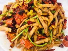 干煸鱿鱼-庆山饭店·海鲜饺子家常菜(北戴河黑石路店)