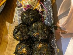 金枪鱼泡菜饭团-冰川延边料理·炭烤串(原小木屋店)