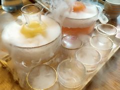 菠萝米酒-街角等你.大连海鲜烧烤.经典铁板海鲜串(西安路店)