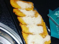 油炸黄米糕-羊肉街口老银川滩羊涮肉馆
