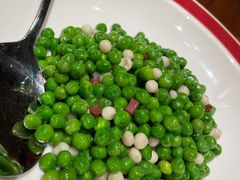 火腿豌豆鸡头米-上海人家花樣年华(中山公园店)