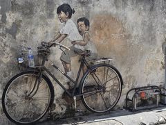 -槟城街头艺术街区