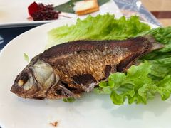 香茅草烤鲫鱼-蝴蝶泉宾馆-中餐厅