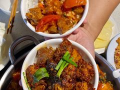 -贵州辣子鸡番茄鸡