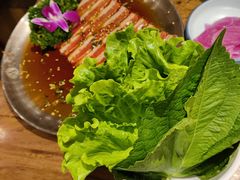 -明洞阿姨·韩式酱蟹烤肉·创意料理(三元桥店)