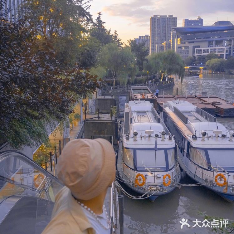 有晚霞的“武林门码头”🌄真的媲美欧洲的温柔