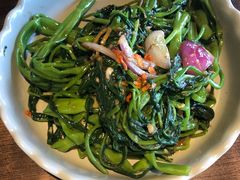 马拉盏炒通菜-大头虾越式风味餐厅(光明广场店)