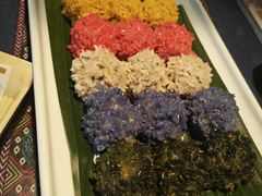 五色糯米丸子-阿谋美食·广西菜