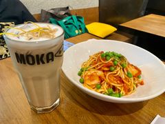 辣味鲜虾意面-Moka Bros 摩卡站(嘉华店)