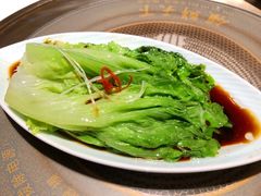 白灼生菜-领鲜天下·焗海鲜·花胶鸡(天目里店)