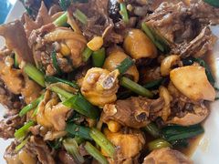 现杀果园鸡—黄焖鸡-生态苑农庄(十里画廊遇龙河店)