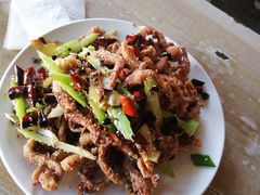 干煸鱿鱼须-鑫来子菜馆