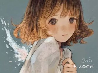 唯美的“鹿眼”少女插画 ~