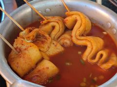 韩国鱼饼-包装马车·韩国料理·포장마차