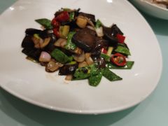 葱爆牛肝菌-汤记传菜(秀浦路店)