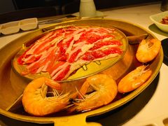 南美虾-猪啊牛呀羊啊铜盘烤肉(正大广场店)