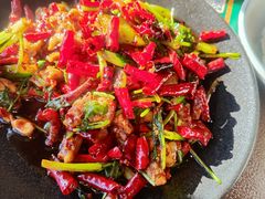 辣炒牛蛙-曼听小寨海鲜烧烤·大连辣炒大王(盖州街店)