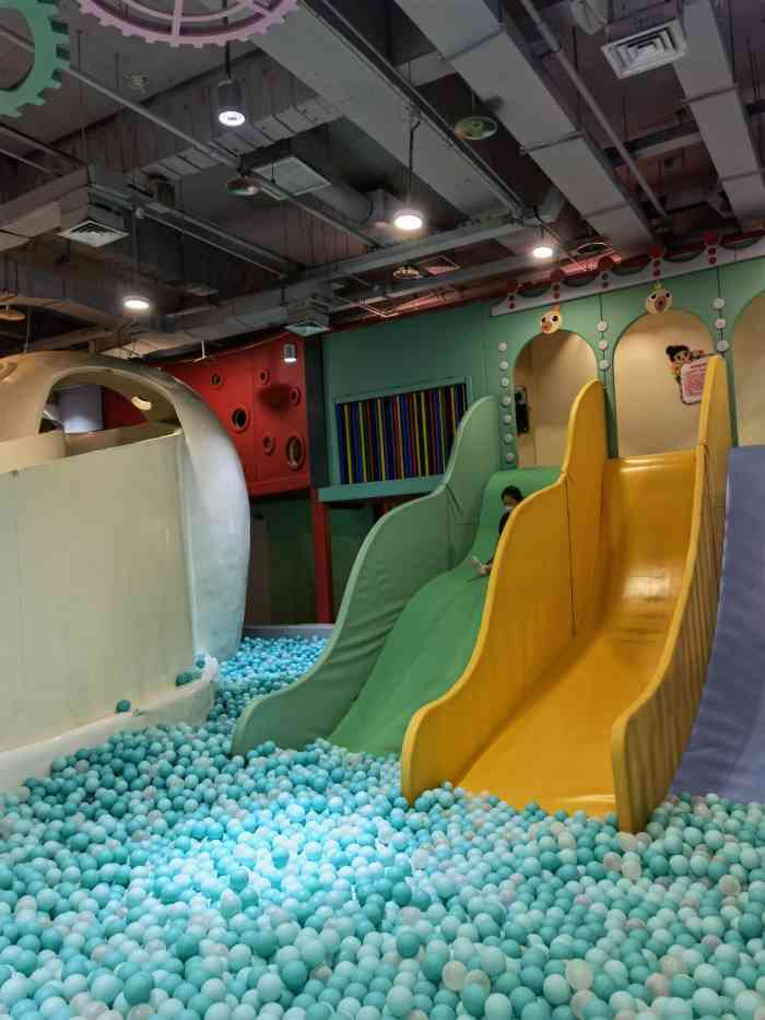 洛宝贝成长乐园(四元桥店)-"亲子年票打卡第三站,周末的中午过来,居然