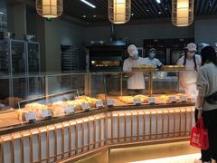 面包甜点陈列柜-木子木水日式烫面包(世界城光谷店)