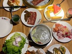 -韩京炭火烤肉自助料理(柯桥万达店)