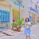 三亚小众旅行地｜闯入海边的蓝白童话镇🦋