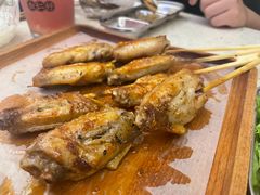 鸡翅-白仁仔· 活烤海鲜 宵夜(豫园店)